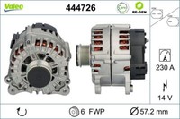 Valeo 444726 Generator FüR Porsche VW