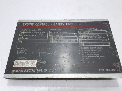 HANSHIN ELECTRIC ECSU-AM1 ENGINE CONTROL/SAFETY UNIT - Bild 4 von 17