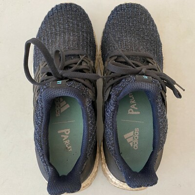 adidas Parley x UltraBoost 4.0 J Legend Ink Navy Blue GS Boys Size 4.5  D96637 | eBay