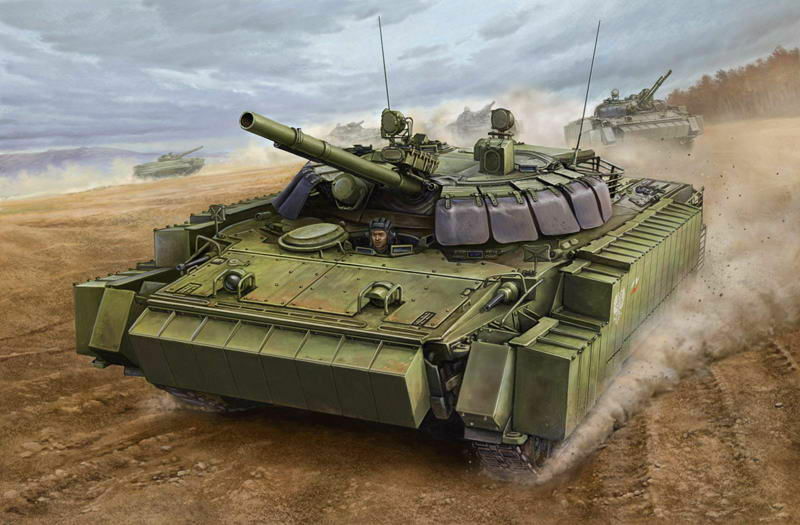 Trumpeter 00365 - 1:35 BMP-3 with ERA tiles - New