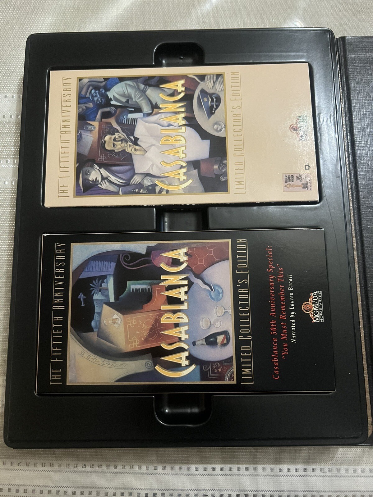Casablanca Video Set 50th Anniversary Limited Collector's Edition VHS ...
