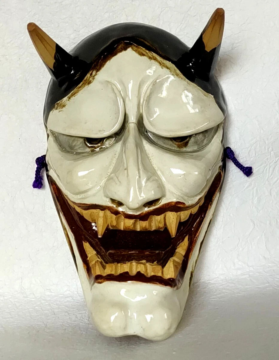 Porcelain & Pottery White Antique Japanese Masks for sale | eBay
