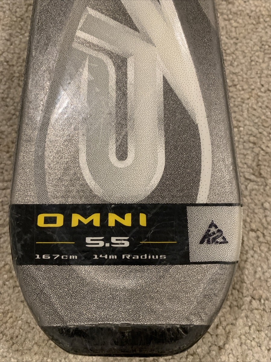K2 Omni 5.5 167cm 116-68-101 Carving, All-Mountain Skis Marker Adj