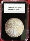 1996 1 oz Silver American Eagle (Brilliant Uncirculated) Key Date (S31)