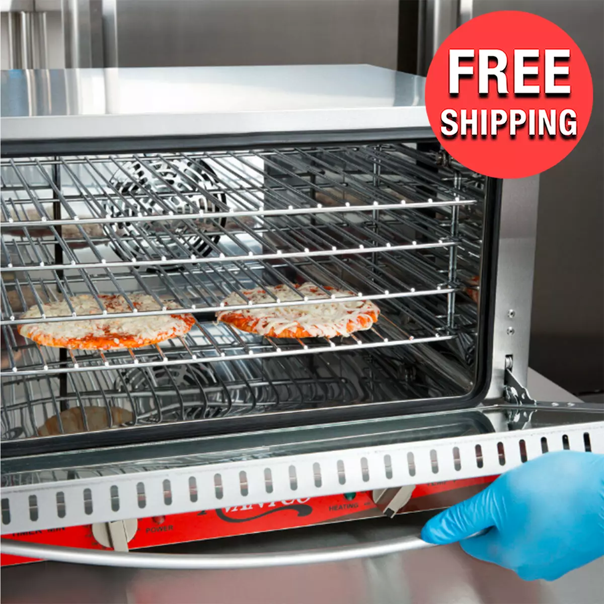 Avantco Half Size Commercial Convection Oven (Countertop)