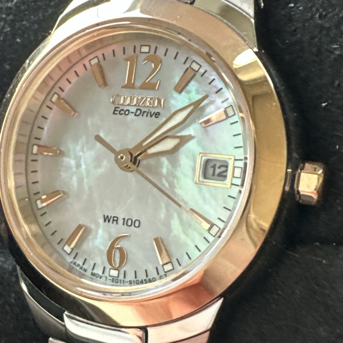Citizen Women\'s Watch EM1676-52D Eco Drive Mother of Pearl Dial Two Tone Steel Amazon.com: Citizen Women main image 2