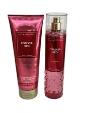 BATH BODY WORKS Mist Cream Forever Red 2 Piece Gift Set 8 FL OZ NEW