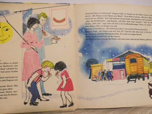 "Wenn ich gross bin lieber Mond"Alfred Könner Kinderbuch DDR 1961 Erstausgabe - Bild 10 von 14