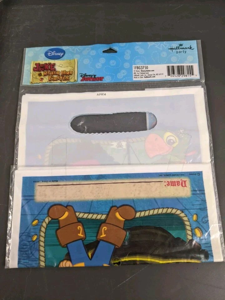 JAKE NEVER LAND PIRATAS 8 BOLSAS DE BOTÍN SUMINISTROS DE FIESTA Foto 2 de 2