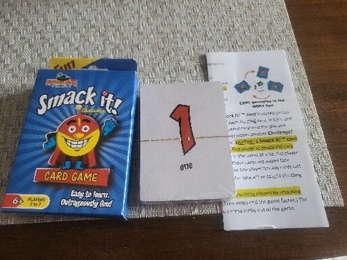 Smack It! Challenge - Kids 6+ Card Game - 2-7 Players - Arizona GameCo - NEW