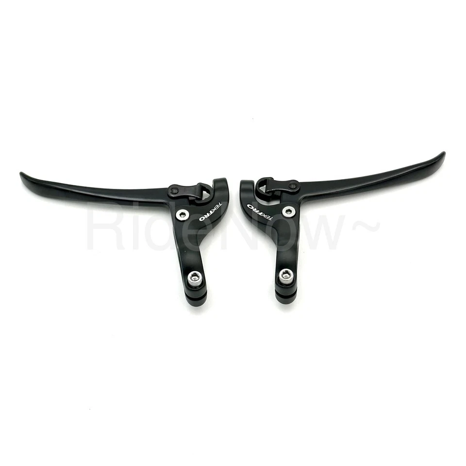 Alavancas de freio Tektro FL750 22,2mm preto par ajuste cidade, estrada, bicicleta de velocidade única - Imagem 2 de 4