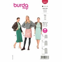 Burda 6073 Damen RöCke Misses NäHen Muster GrößEn 8 - 18 FäHigkeit: Super