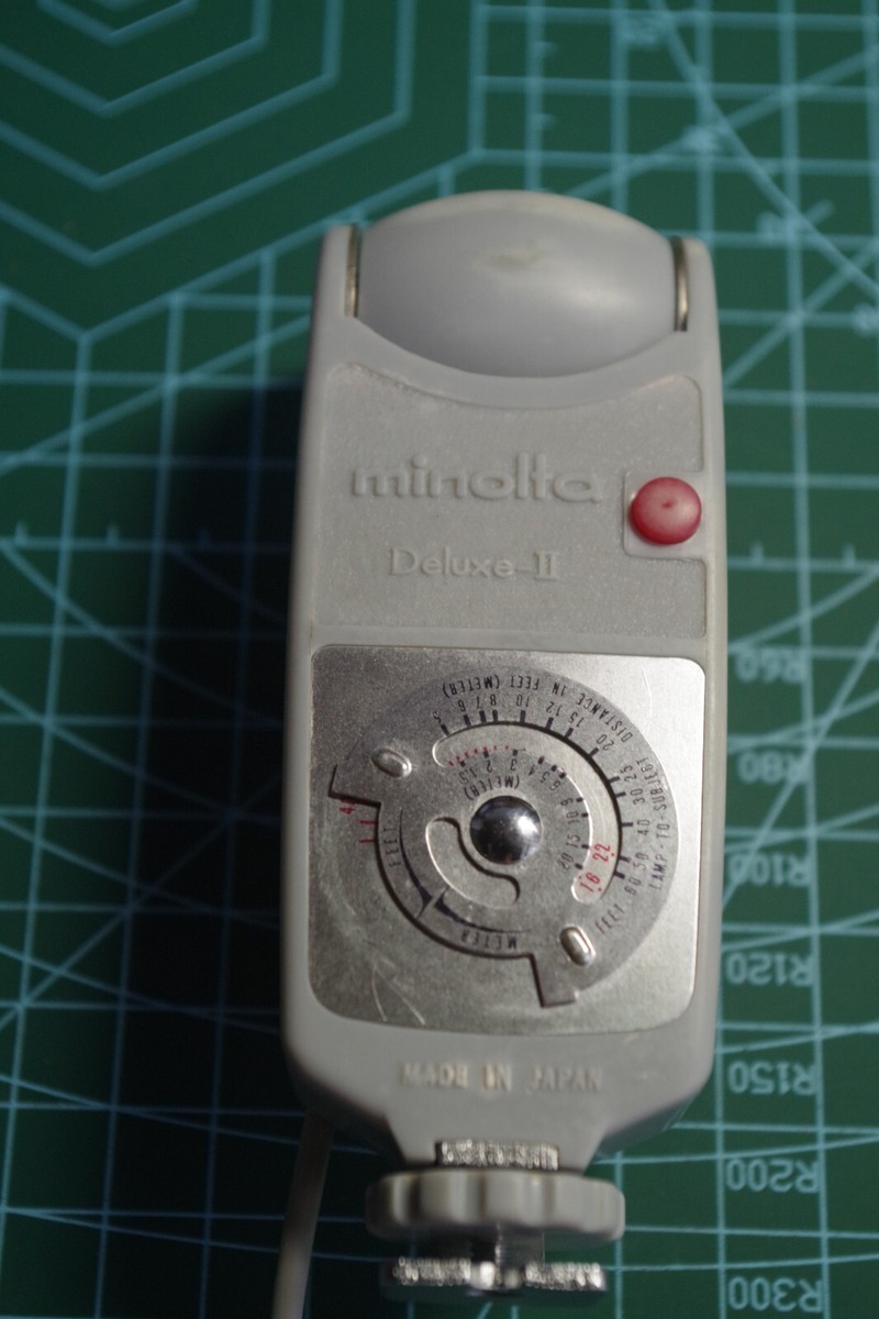 AS-IS】Vintage Minolta Flash Gun Deluxe II（for AG,Philip Type