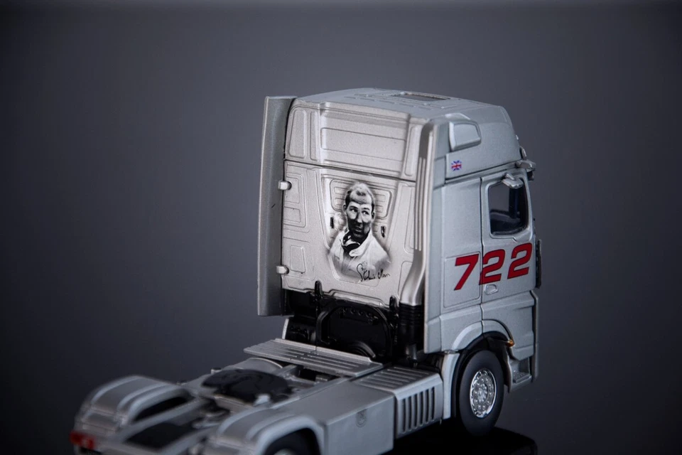 IMC MODELS - Camion solo 4x2 MERCEDES Actros 722 Gigaspace marquage Stirling ... - Photo 2/3