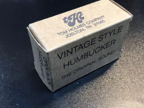 Pickup Tom Holmes H453 Limited Vintage Style Humbucker Open Black