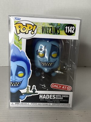 Funko Pop Disney Villains Hades w Chess Board #1142 Target Exclusive LE Hercules