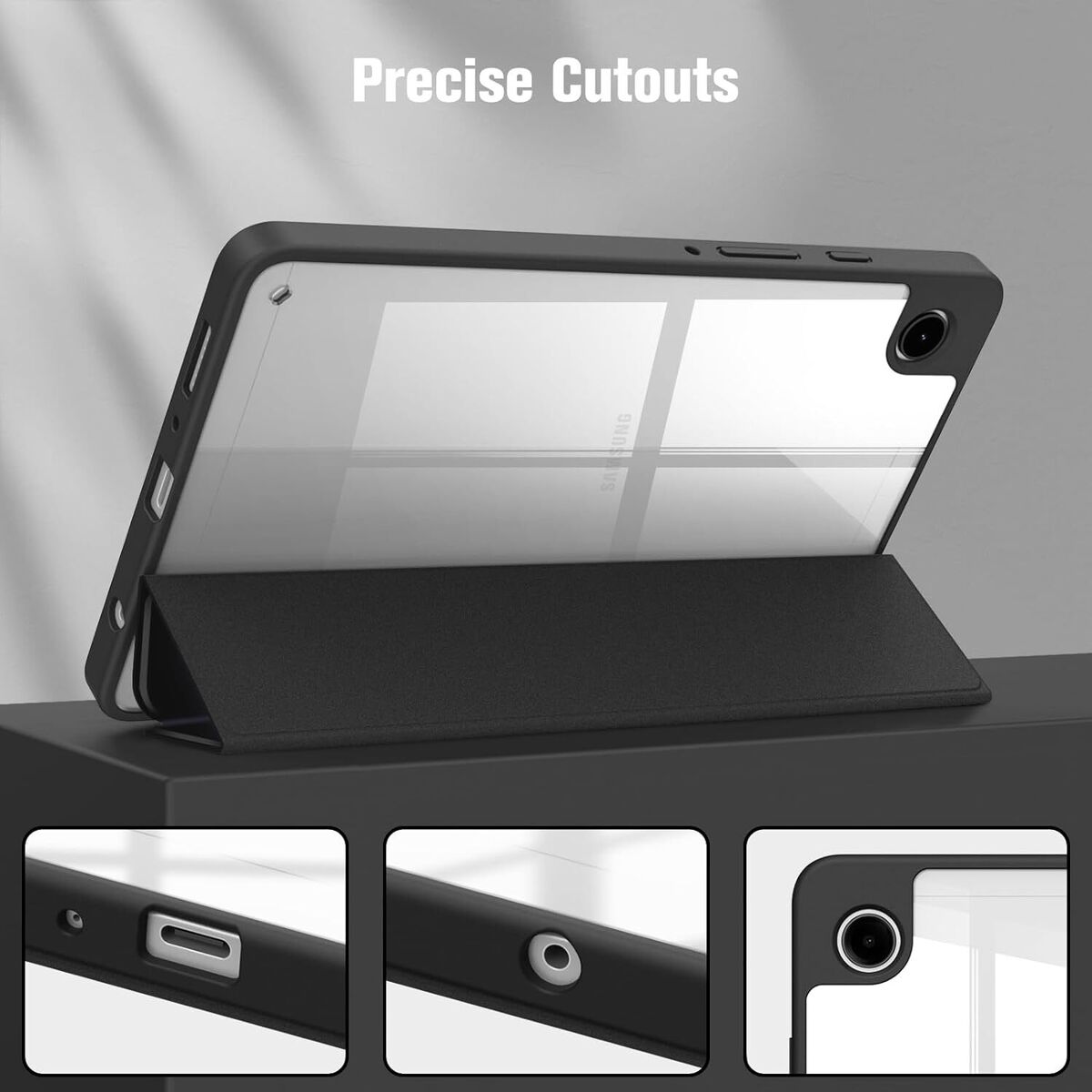 Samsung Housse Hybrid Edge originale pour Samsung Galaxy Tab A9 Plus -  Transparent