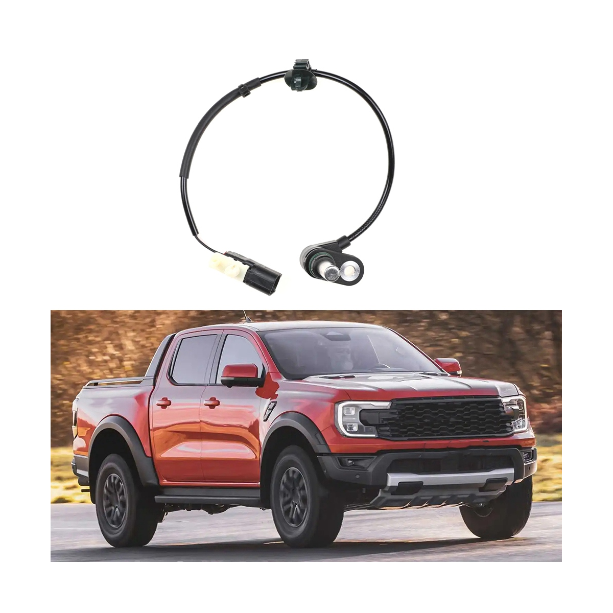 Rear Left AB312C216AD ABS Wheel Speed Sensor For 2012 2017 AB312C216