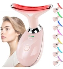 Facial Massager for Face and Neck, Red-Light-Therapy-for-Face and Neck, Face ...