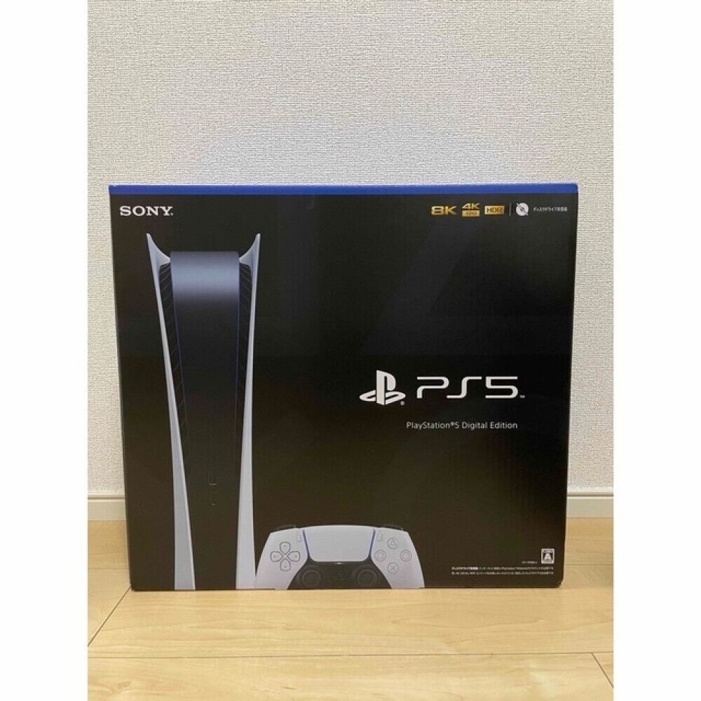 Sony PlayStation 5 PS5 Digital Edition Console CFI-1200B01 From JAPAN  #MB554