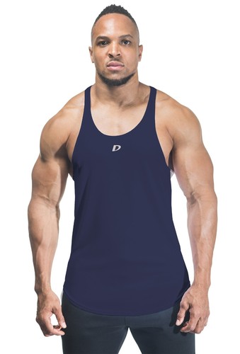 LOTTO GILET BODYBUILDING DA UOMO PALESTRA STRINGER GILET RACERBACK MUSCLE FITNESS SINGOLO UK - Foto 22 di 47