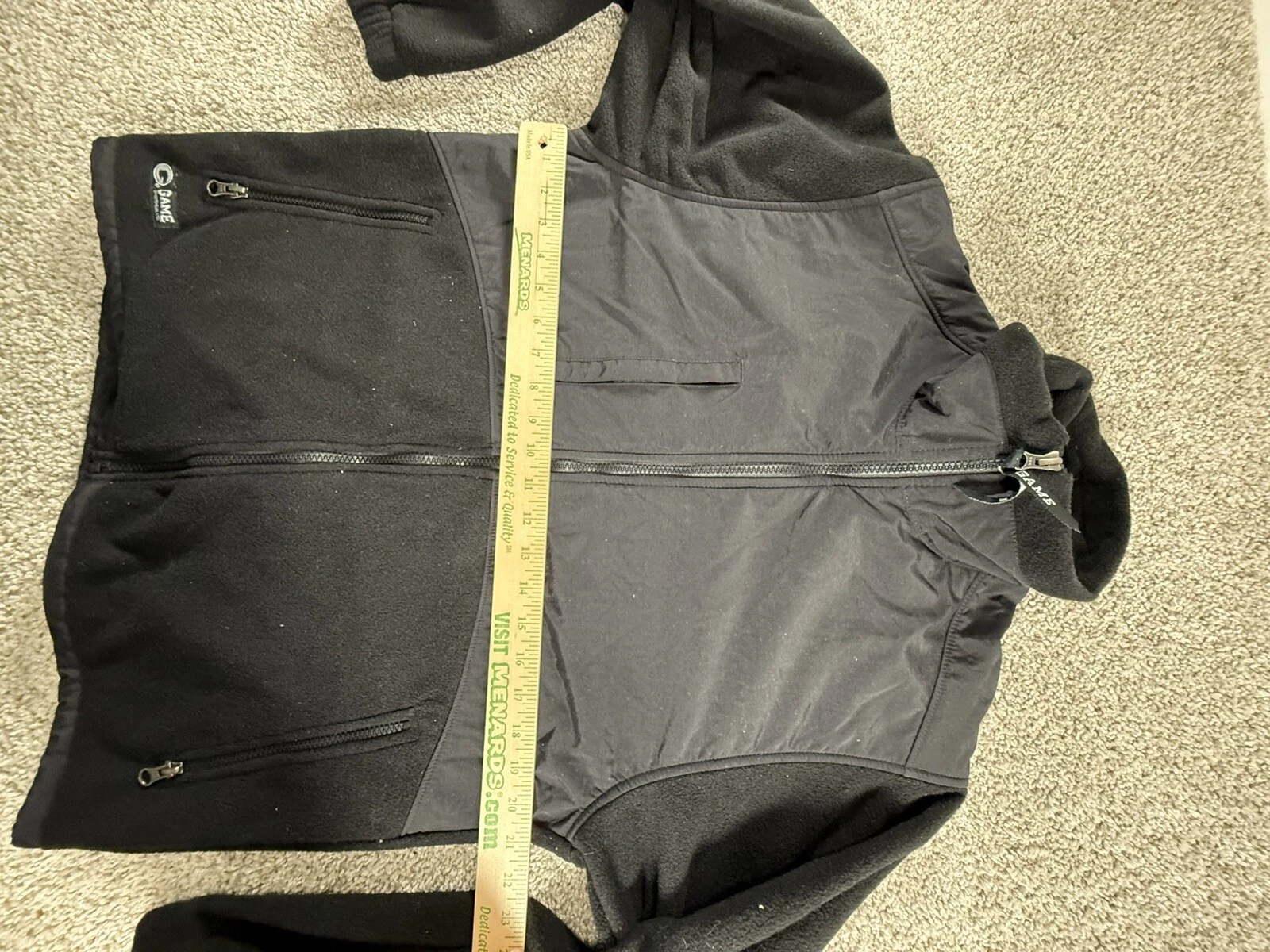 Game Sportswear The Jacket Size Small Black image 6