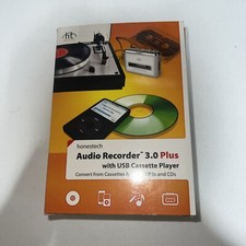 4E Honestech Audio Recorder 3.0 Plus W/ USB Cassette Player