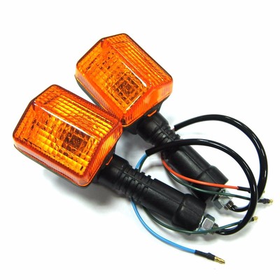 2x Front Turn Signal Light For Honda Nighthawk 250 CB250 CB 250 Indicator winker