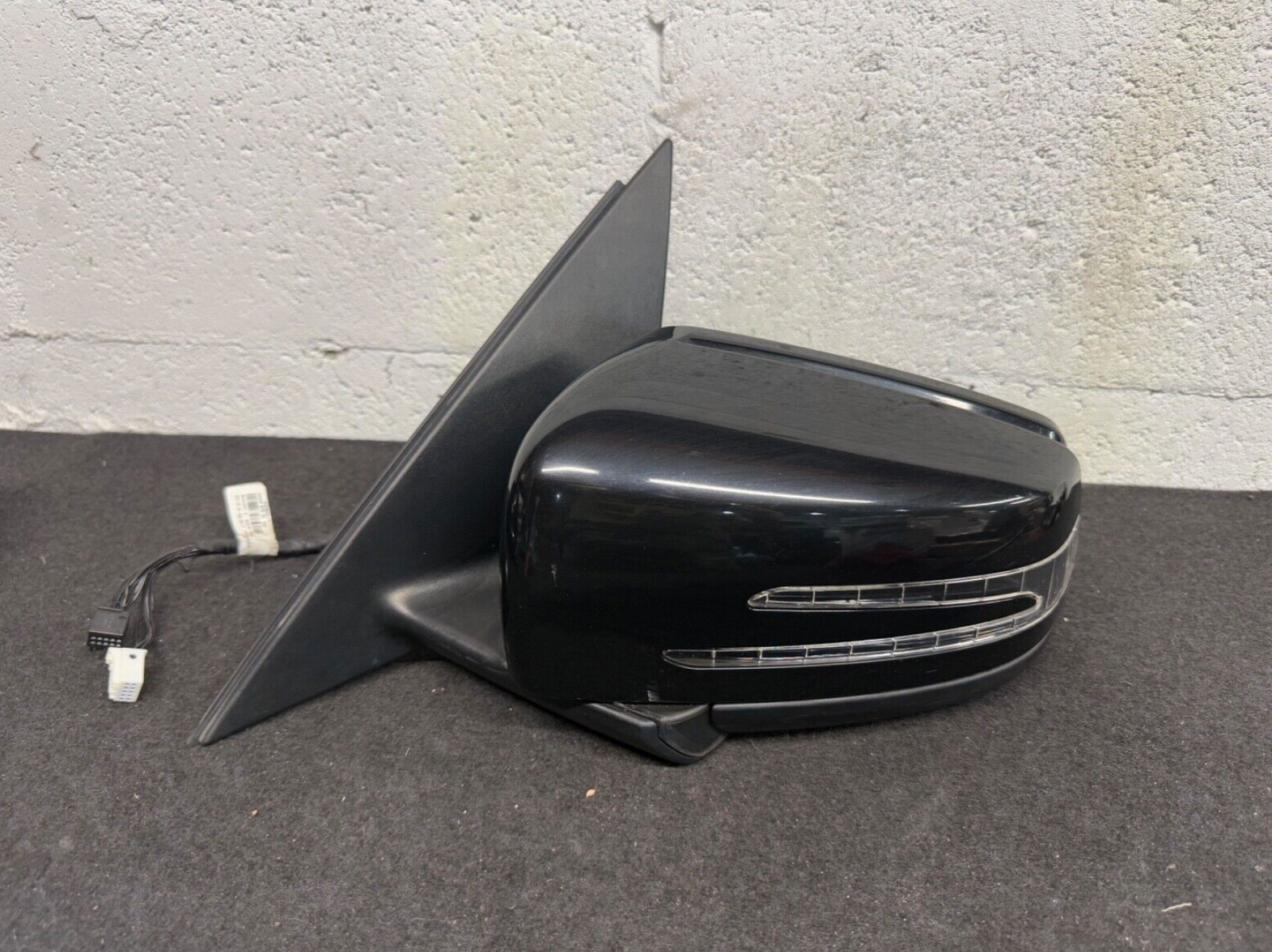 12-14 Mercedes W204 C250 C300 C350 Black Left Side Mirror Replacement