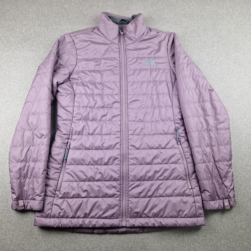 The North Face Jacke Damen Medium Rosa Windbreaker Wattiert Mantel Wandern TNF