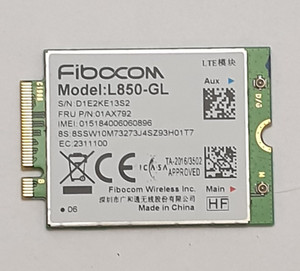 Lenovo ThinkPad T480 WWAN Karte 4G Modul LTE Card L850-GL