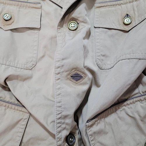 Vintage Europe Craft Exclusive Import Mens Sz 42 Beige Jacket Made In Yugoslavia image 6