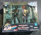 02 GI Joe 20th Ann. ToyFare Exclusive Snake Eyes & Agent Scarlett MOC See Descri
