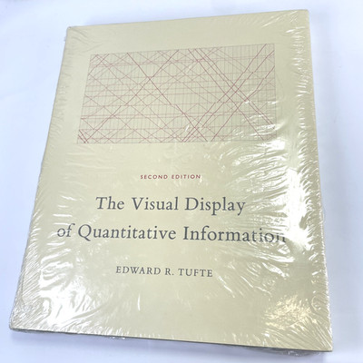 The Visual Display of Quantitative Information, 2nd Ed., Edward R. Tufte, NEW