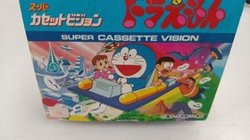 Epoch Doraemon Game for Super Cassette Vision, Used, Box Damage