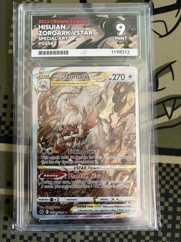 Hisuian Zoroark VSTAR graded ACE 9 for sale on eBay