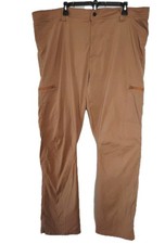 Wrangler Care307 Cargo Pants 44x30 Brown Comfort Waist Stretch Nylon Spandex