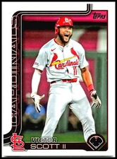2025 Topps #551 Victor Scott II St. Louis Cardinals