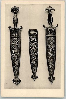 39796943 - Three Swiss Daggers 16th Century Medieval Light Print