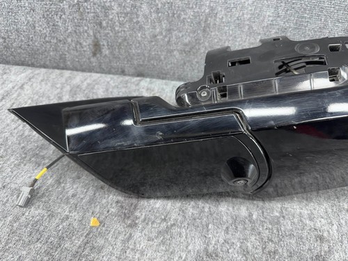 TOYOTA TUNDRA 22-25 SIDE DOOR MIRROR LEFT DRIVER WITH CAMERA BLACK NO GLASS OEM - Picture 12 of 15