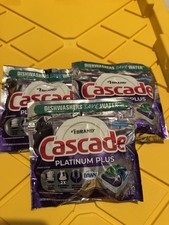 Cascade Platinum Plus Dishwasher Pods, Mountain Fresh Scent, 11 CT pack of 3