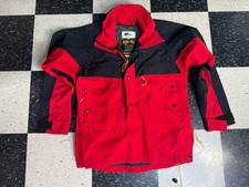 Vtg REI Goretex Pullover Half Zip Ski Parka Jacket ColorBlock Mens M USA Made