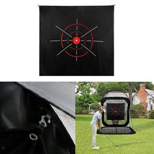 Hitting Net, Golf Target Cloth, Hanging Circle Backstop for Practice Garden,