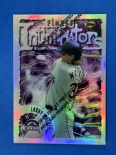 1996 Topps Finest Silver Refractor #13 Larry Walker Colorado Rockies