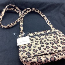 Vera Bradley Leopard PrintCrossbody Bag Small...