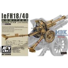 AFV Club AFV35089 leFH18/ 40 10,5cm leichte Feldhaubitze (late)