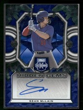 2023 Panini Elite Extra Edition #HG-SML Sean McLain Hidden Gems Blue Auto