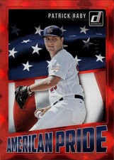 2018 Donruss #AP17 Patrick Raby American Pride Red #/149