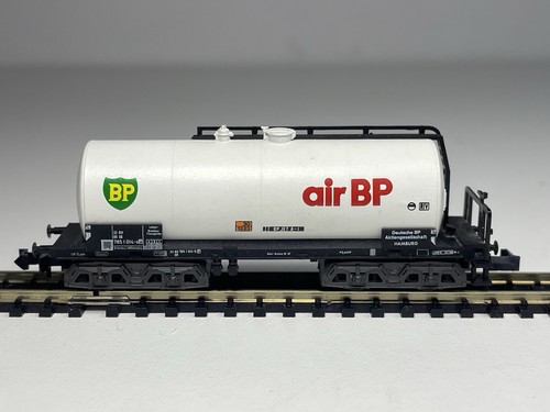 Trix / Minitrix 13996 Alemán DB Bogie Tanque de Combustible Vagón Aire BP Librea - Calibre N | Condition: Used