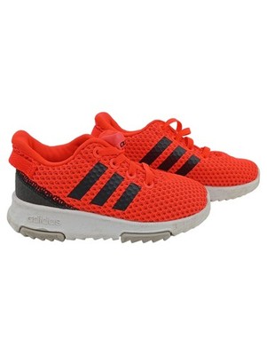 ADIDAS Lite Racer Sportschuhe Kinder Gr. 23 Rot Mesh Schnürung Freizeit